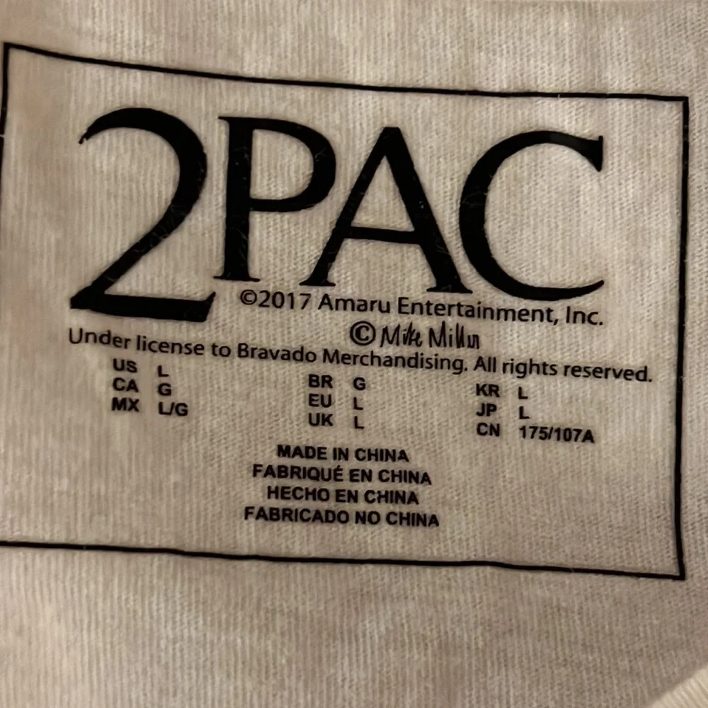 2 PAC T-shirt - Picture 2 of 2